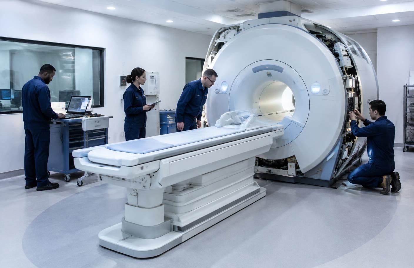 System replacement MRI equipment project